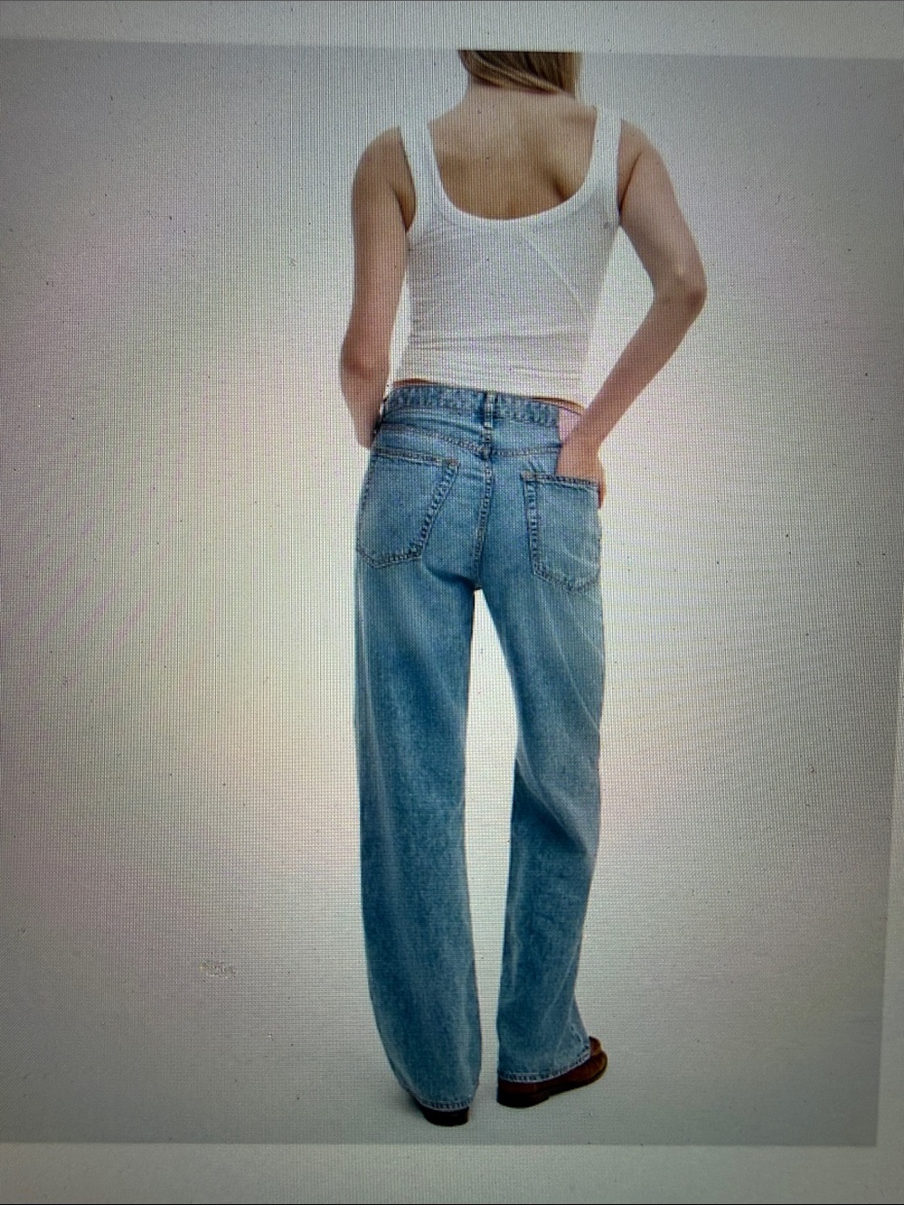 Rag & Bone Logan wide leg mid rise jean size 24 in color Audrey - Picture 10 of 10